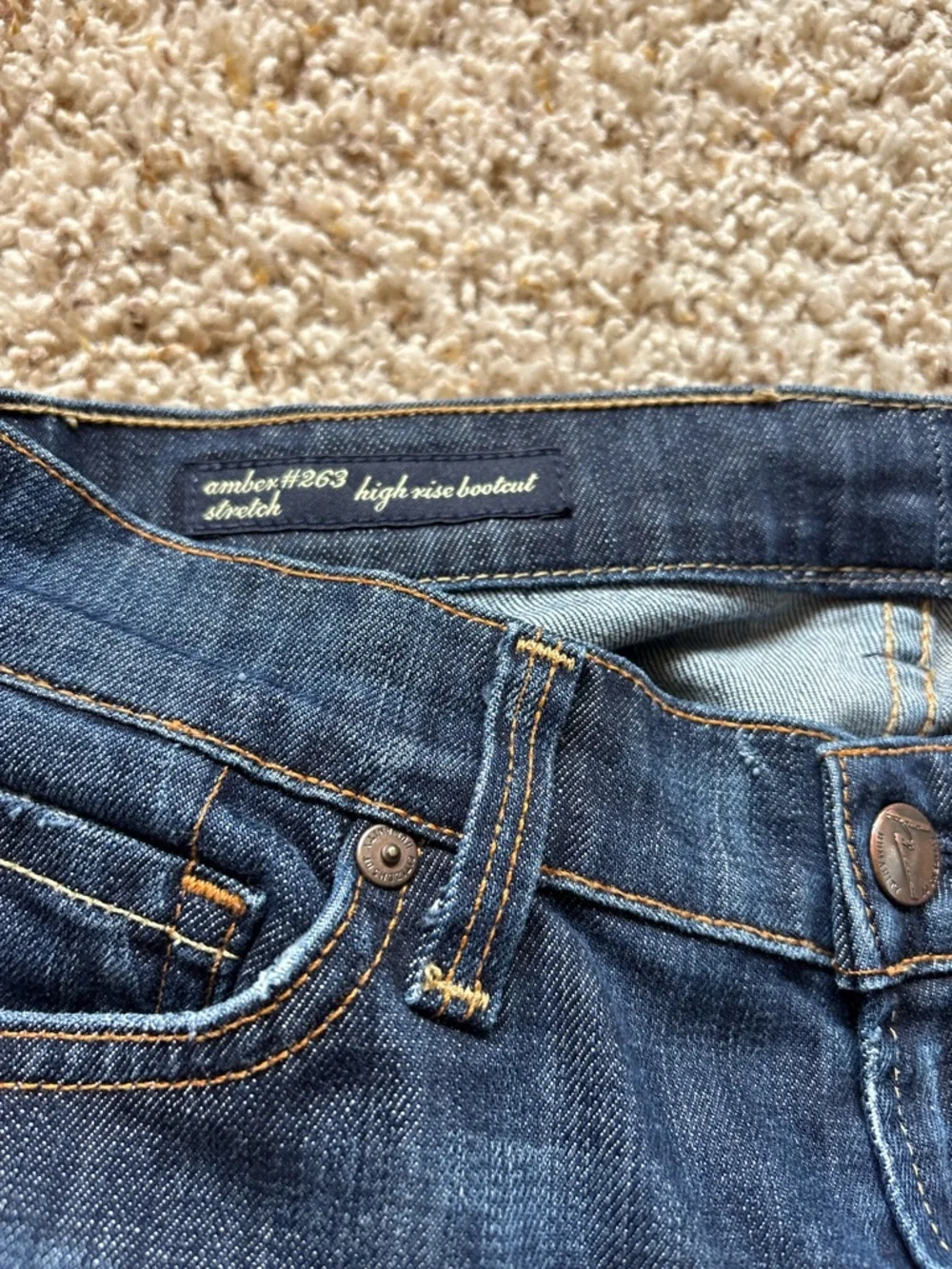 CITIZENS OF HUMANITY AMBER #263 High Rise bootcut Jeans Sz 28